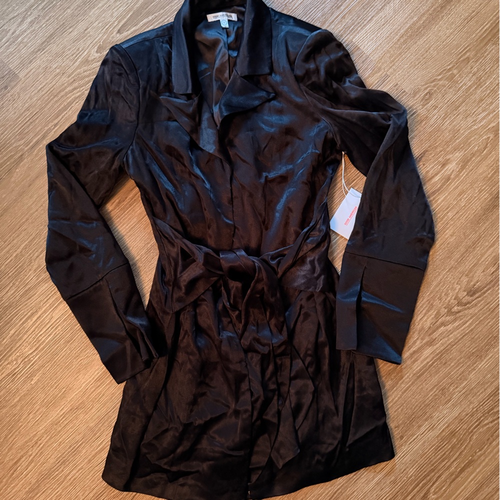 Elegant Black Women's Mini Dress